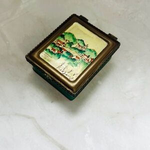 Picezanng Trinket Box. Vintage painting trinket box. Artwork Trinket box. Kelvin